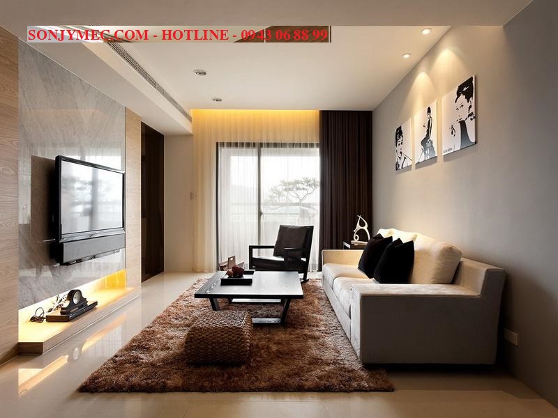 sơn trong nhà nên dùng loại nào