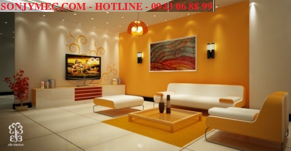 sơn trong nhà nên dùng loại nào