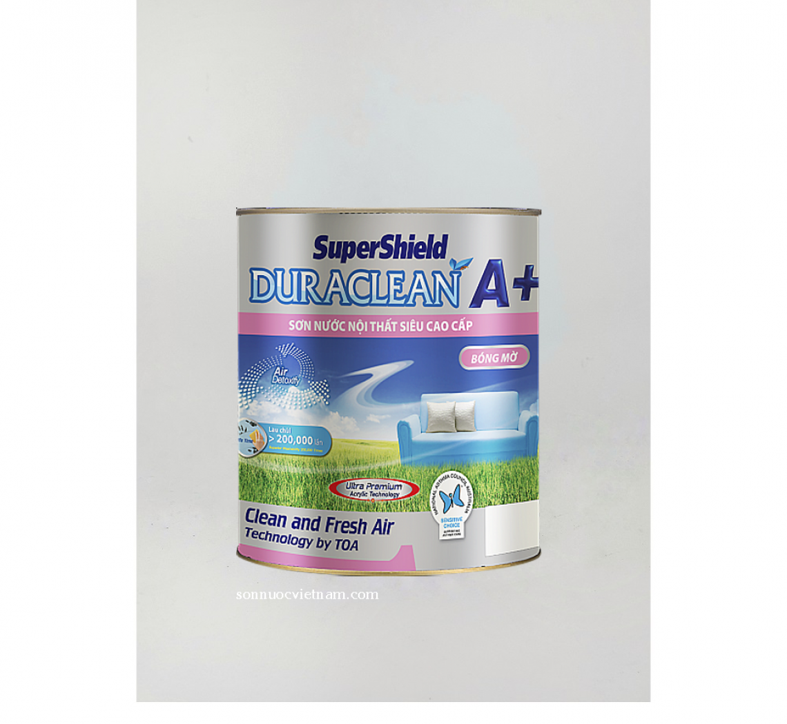 SƠN NỘI THẤT SIÊU CAO CẤP SUPERSHIELD DURACLEAN A+