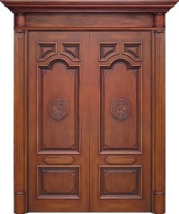 Đẳng cấp với ngôi nhà được thiết kế cửa gỗ cao cấp