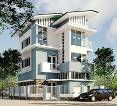 Sơn nhà cao tầng khi hoàn thiện