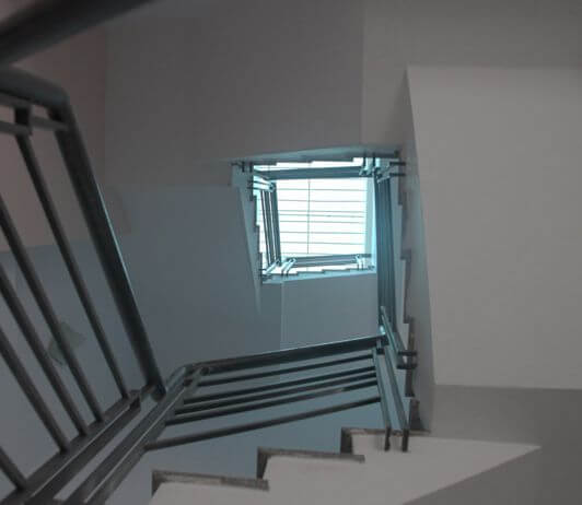 Giếng trời của căn nhà ống 40M2 cực đẹp