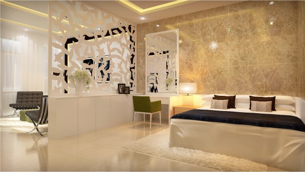 Sửa chữa phòng ngủ biệt thự đẹp theo phong cách hiện đại