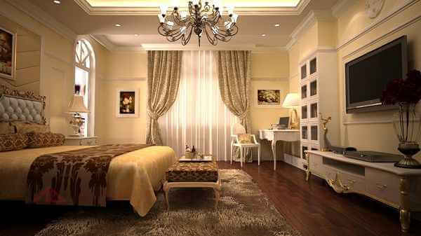 Sửa chữa phòng ngủ biệt thự đẹp theo phong cách Châu Âu năm 2015 Sửa chữa phòng ngủ biệt thự đẹp theo phong cách Châu Âu năm 2015