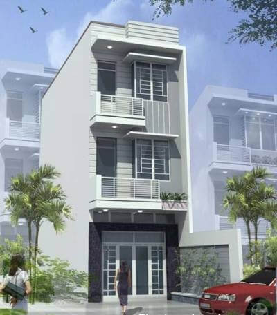 Thiết kế nhà 3 tầng cho gia đình trẻ, hình ảnh mặt tiền căn nhà trẻ trung, hiện đại Thiết kế nhà 3 tầng cho gia đình trẻ, hình ảnh mặt tiền căn nhà trẻ trung, hiện đại