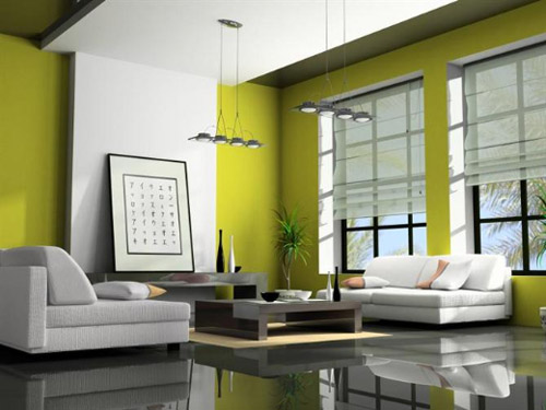 Thiết kế nội thất nhà chung cư cao cấp, bạn có thể biến phòng khách diện tích lớn thành nhiều không gian với phong cách khác nhau.