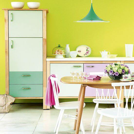 4 cách phối màu sơn nhà đẹp cho gian bếp của bạn