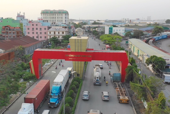 Sóng Thần 1 là một trong những KCN đầu tiên ở Bình Dương