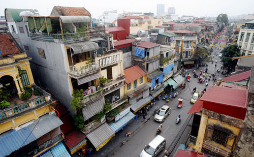 Một góc phố cổ Hà Nội.