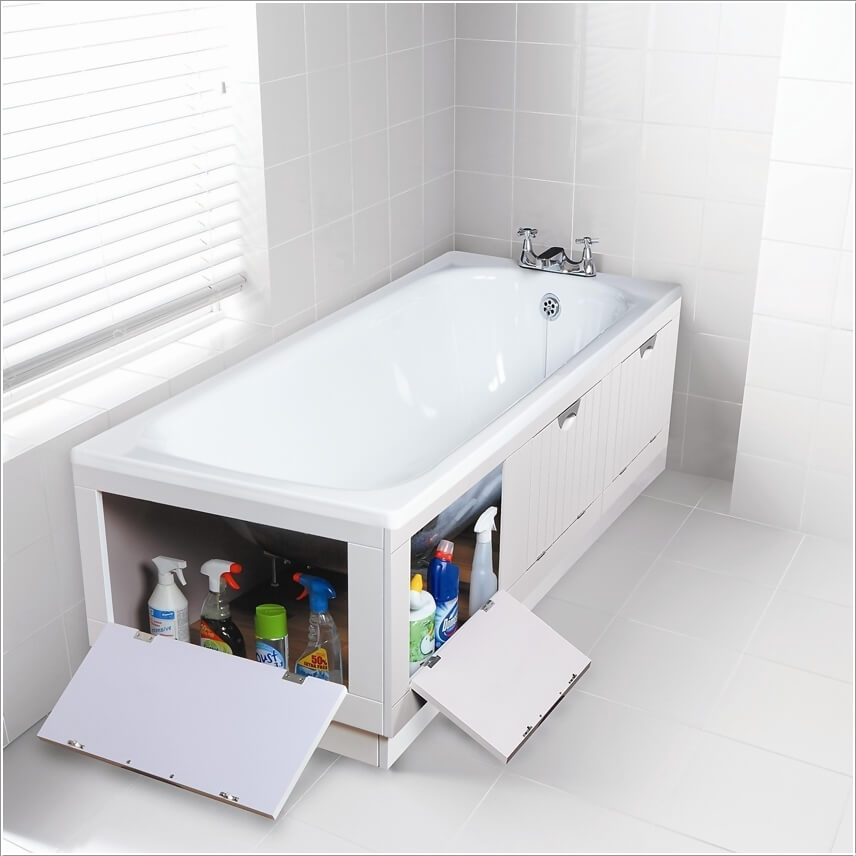 Trang trí nội thất phòng tắm chất hẹp