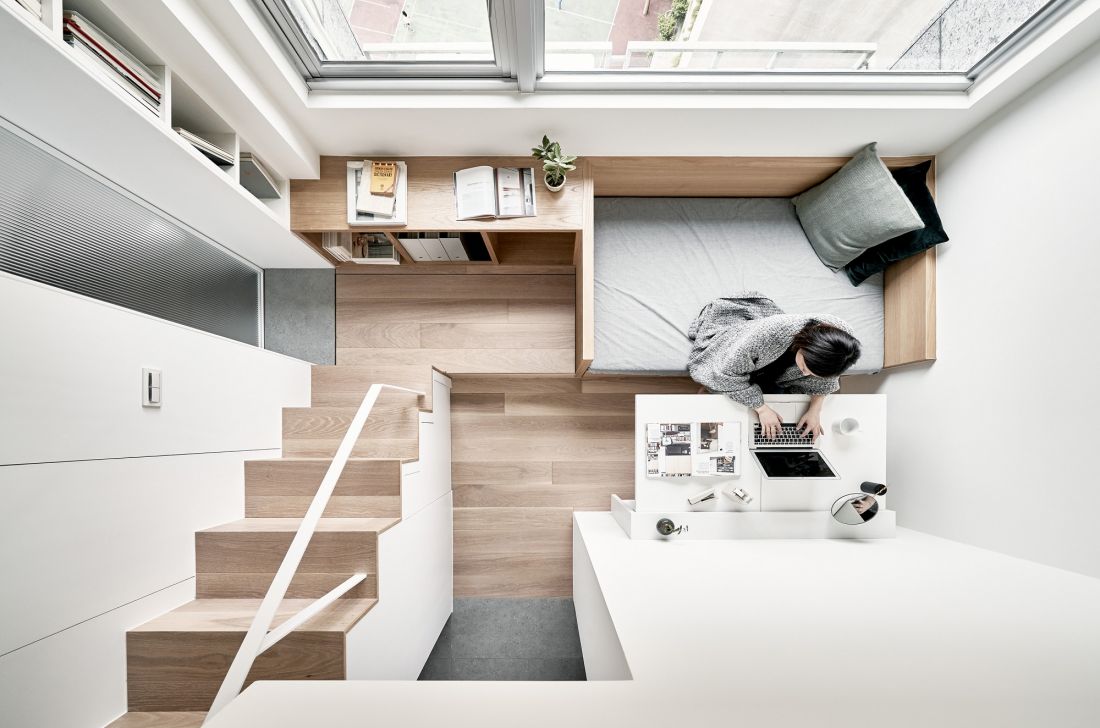 Tự tay thiết kế nhà có diện tích nhỏ chưa đầy 18m2 đẹp lung linh