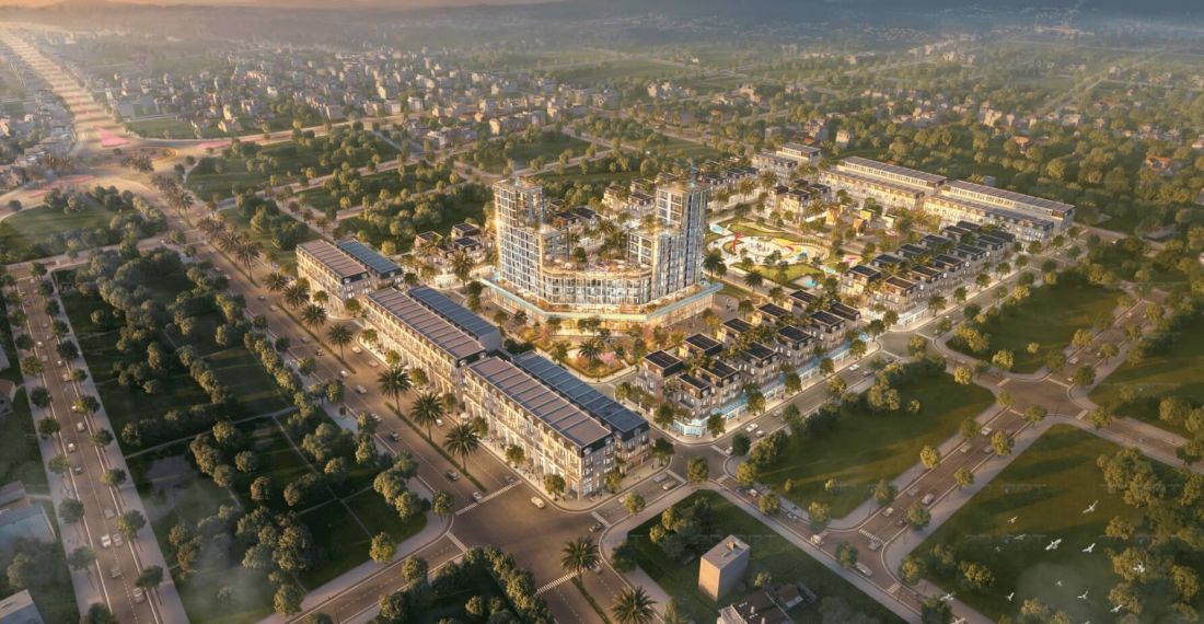 Phối cảnh dự án TNR Grand Palace Thái Bình