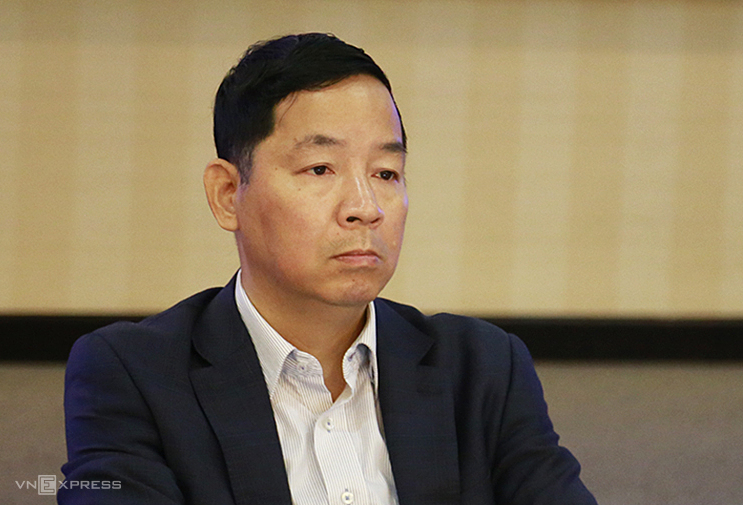 TS Vũ Thành Tự Anh tại hội thảo. Ảnh: Trung Sơn