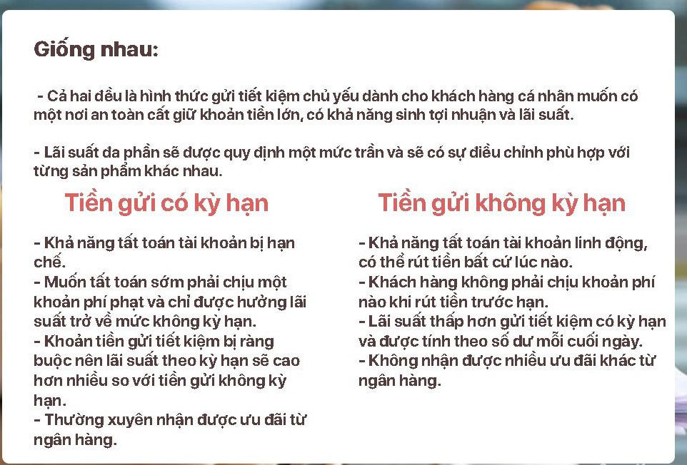 Có tiền dư, nên gửi tiết kiệm kỳ hạn bao lâu là lợi nhất?