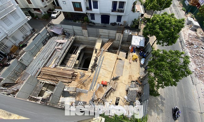 Đề nghị làm rõ cấp phép vượt thẩm quyền, Hà Nội lại đi kiểm tra lún nứt - ảnh 2