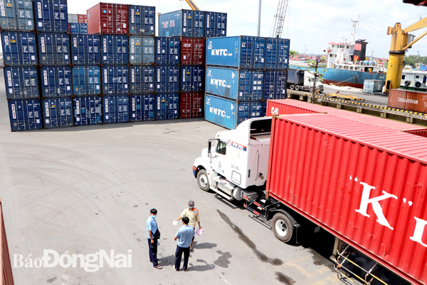 Hàng hóa xuất nhập khẩu lưu trữ tại cảng Đồng Nai