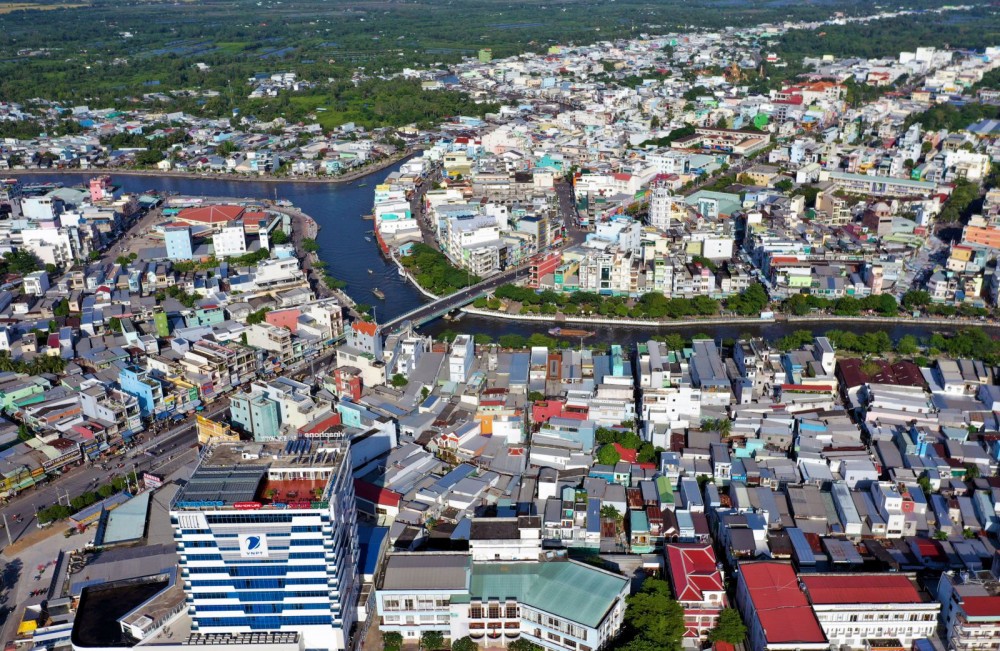 TP Cà Mau phấn đấu trở thành đô thị loại 1 trong tương lai gần.