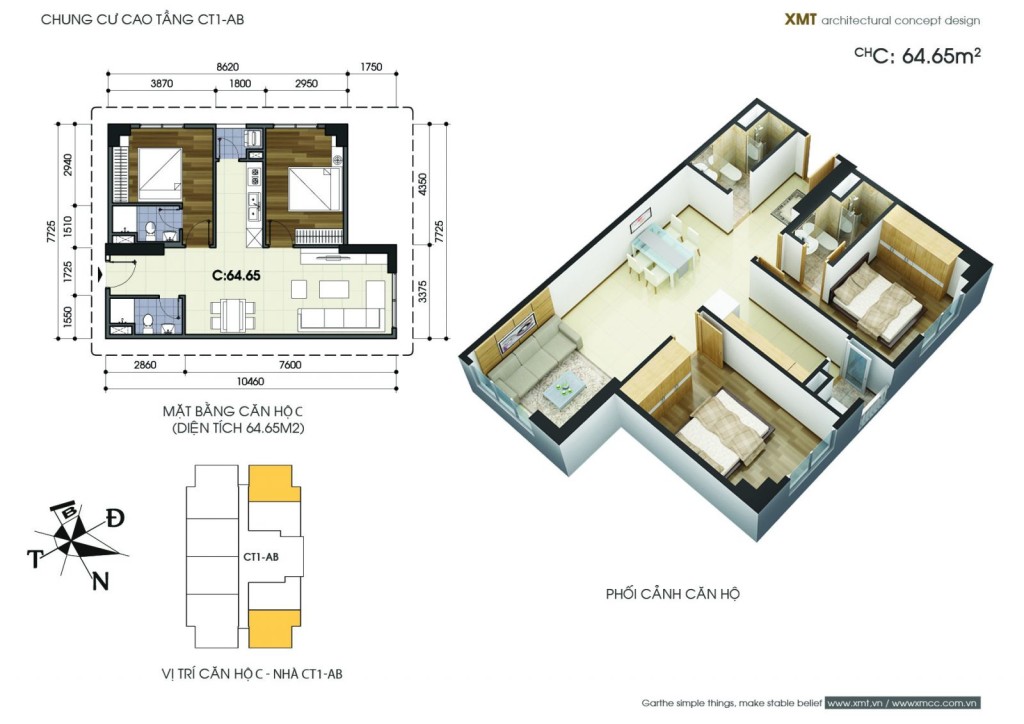 Chung cư Mễ Trì Plaza căn hộ C