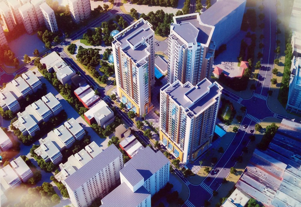 phối cảnh chung cư park view city e4 yên hòa