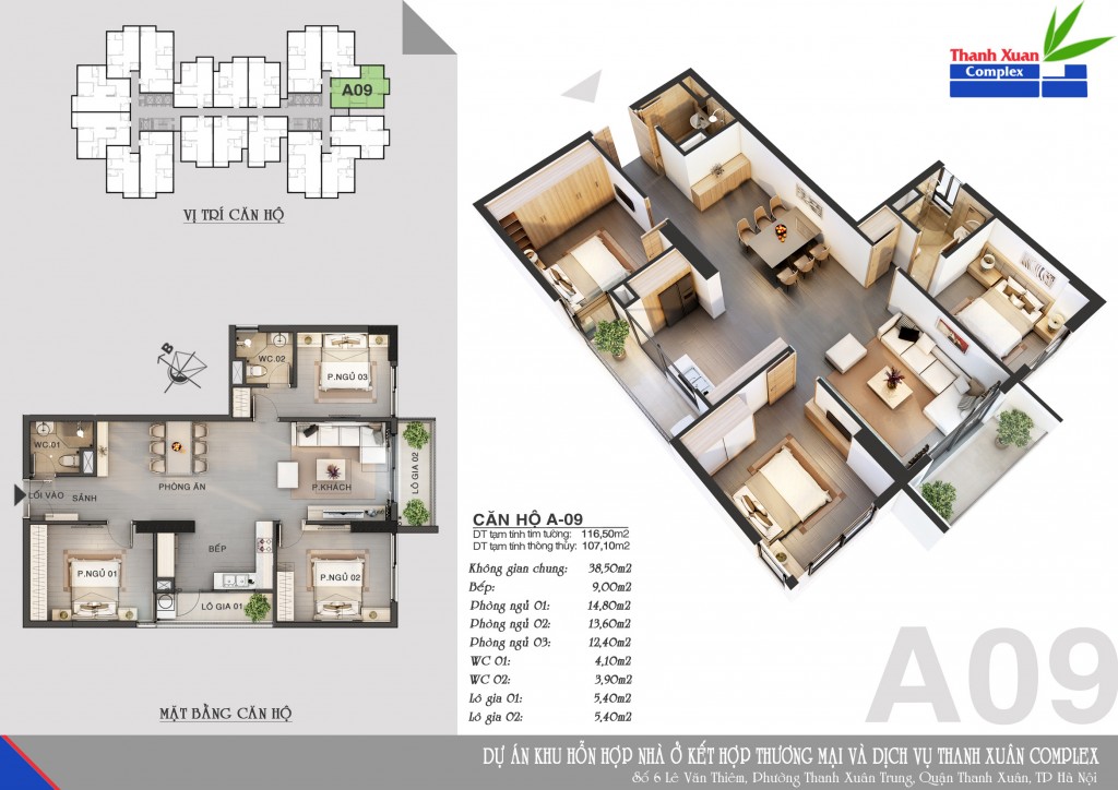 can-a9-chung-cu-thanh-xuan-complex