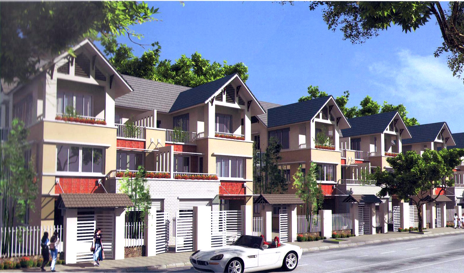 biệt thự liền kề hcci hoàng liệt