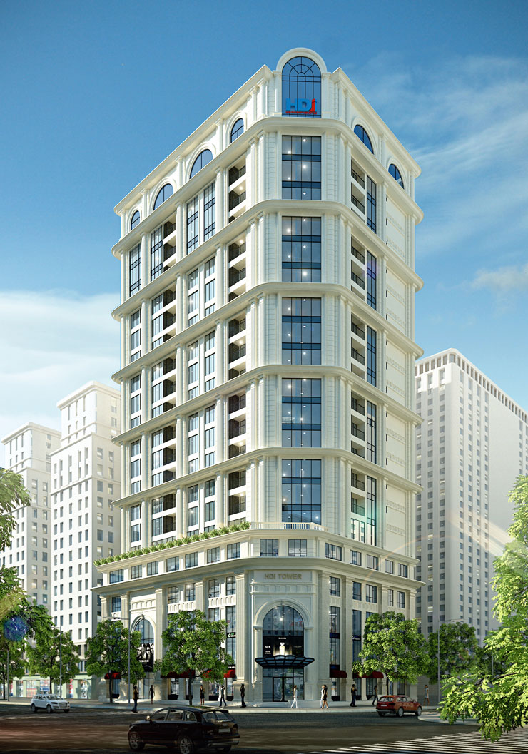 phối cảnh chung cư hdi tower 55 lê đại hành