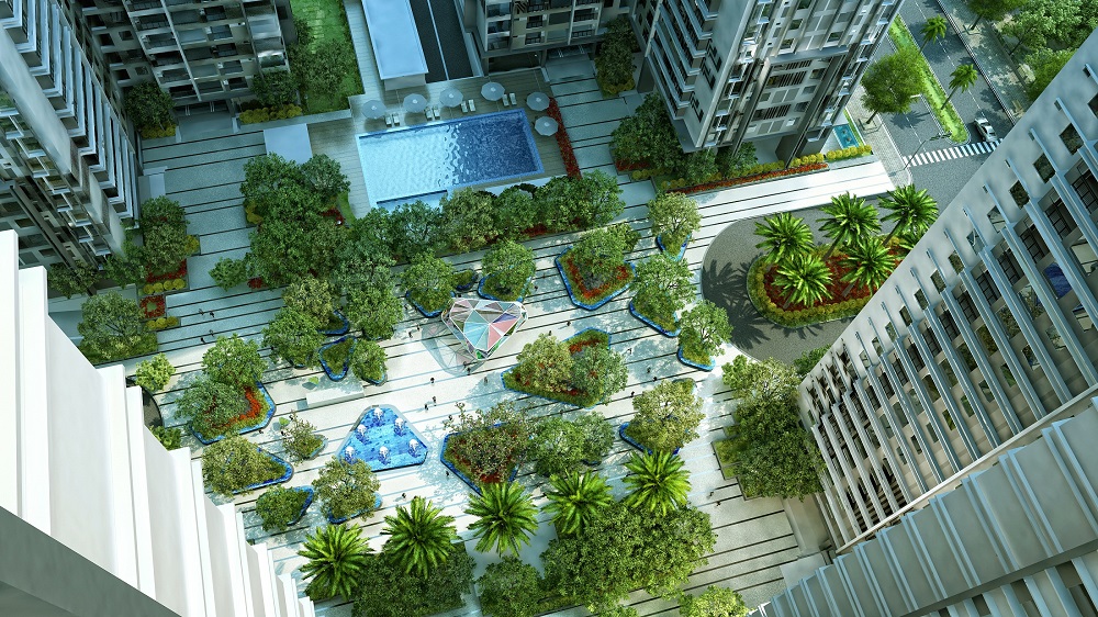 quảng trường goldlight city