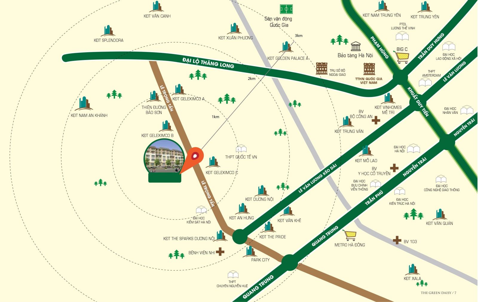 vị trí chung cư icid complex