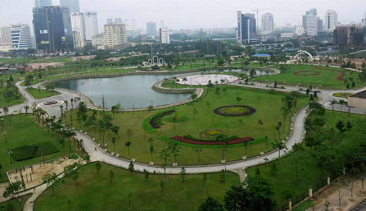 công viên cầu giấy