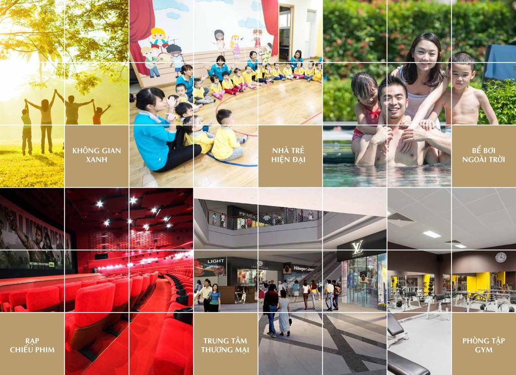 tiện ích dự án chung cư sky view plaza