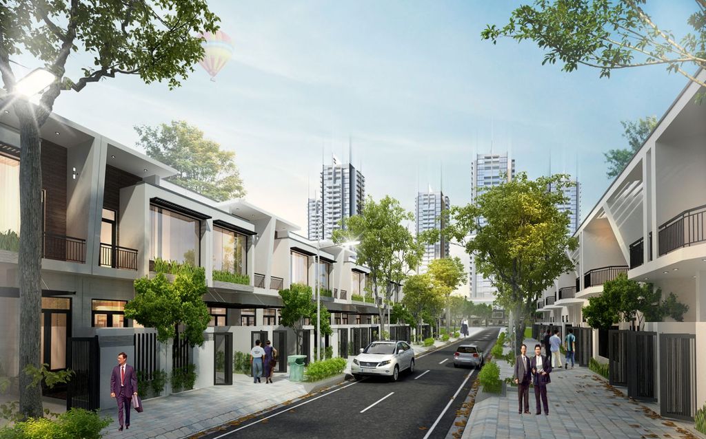 biệt thự shophouse homeland central park