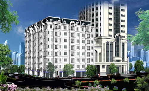 liền kề biệt thự thăng long royal plaza