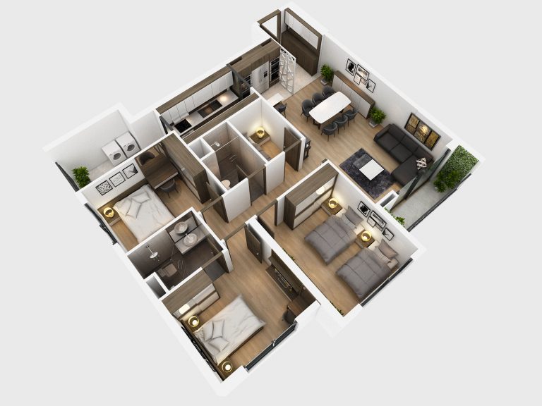 thiết kế căn hộ chung cư tsg lotus sài đồng