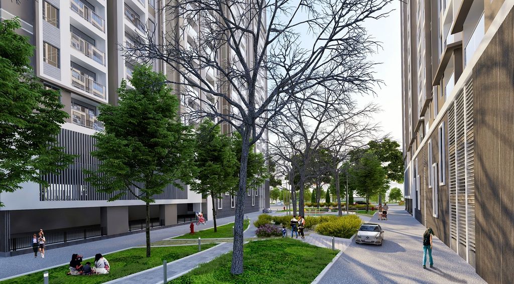 tiểu cảnh dự án him lam phúc lợi