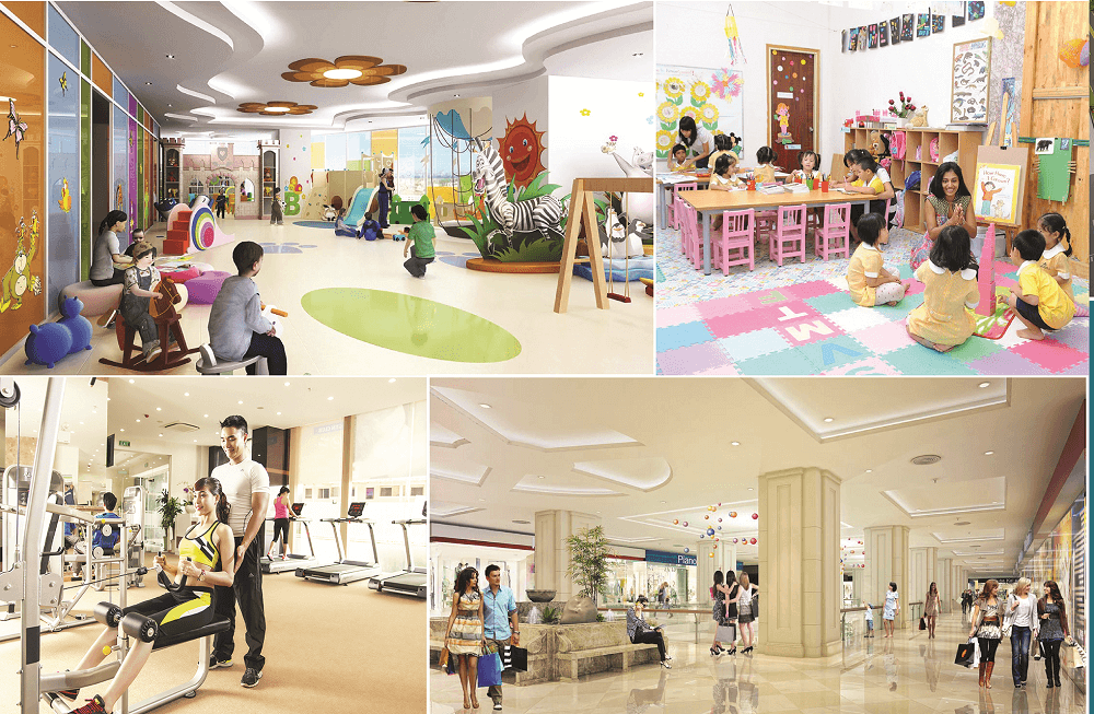 tiện ích chung cư thăng long city
