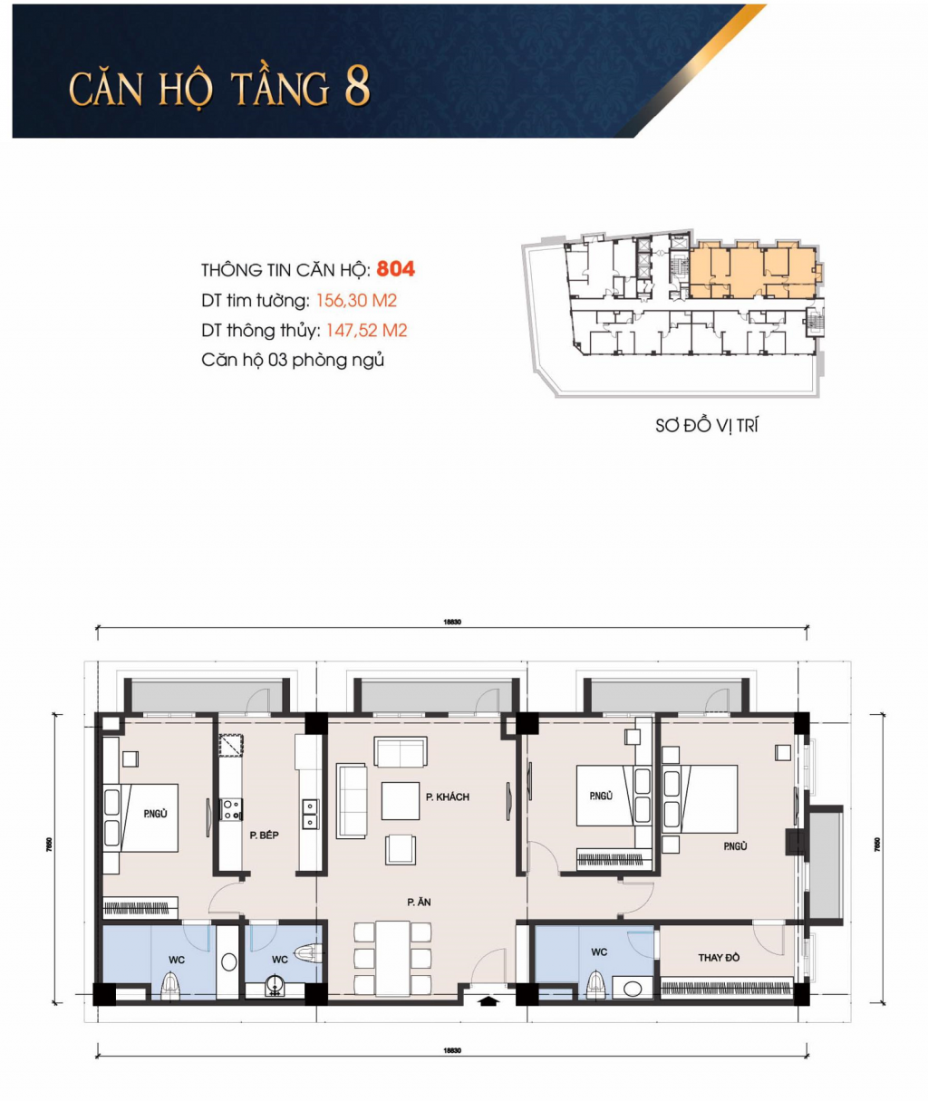 thiết kế căn hộ chung cư t-place