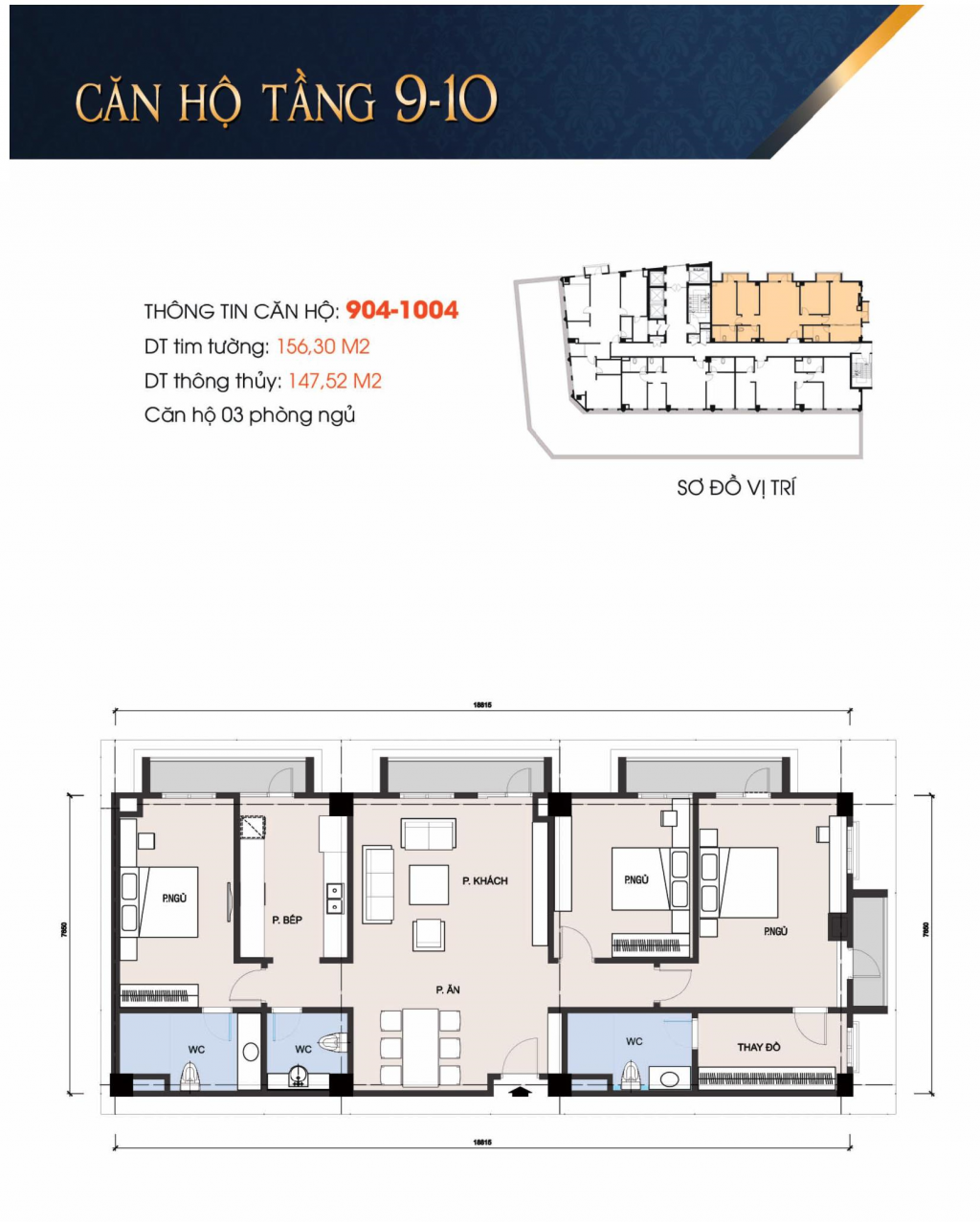 thiết kế căn hộ chung cư t-place