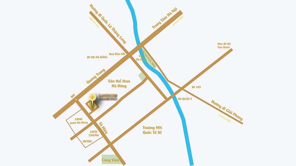 vị trí landcom diamond