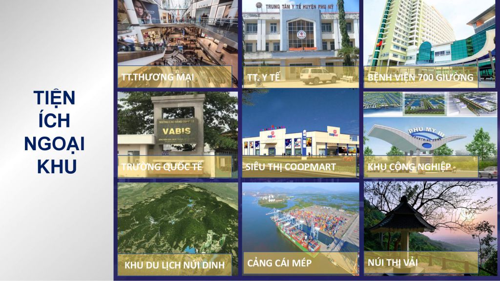 tiện ích harbor center phú mỹ