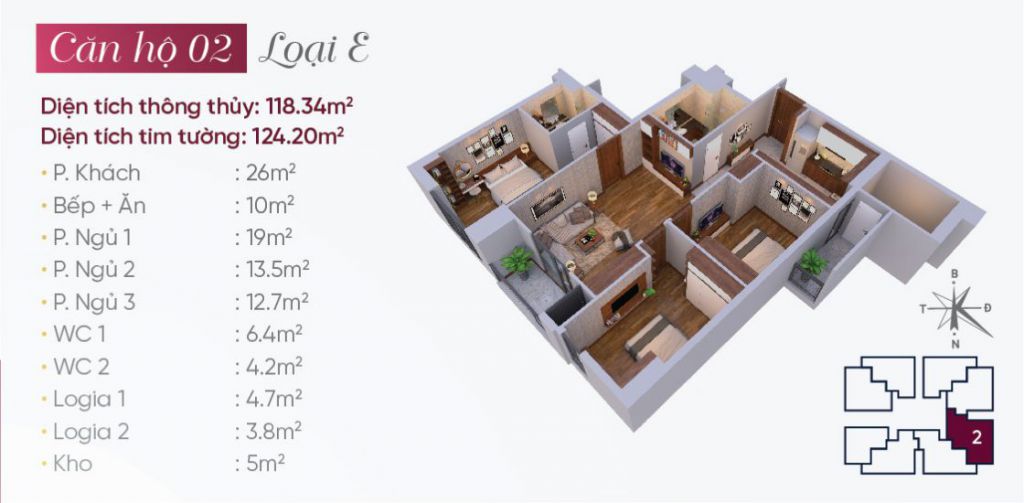 thiết kế căn hộ 02 tây hồ golden land