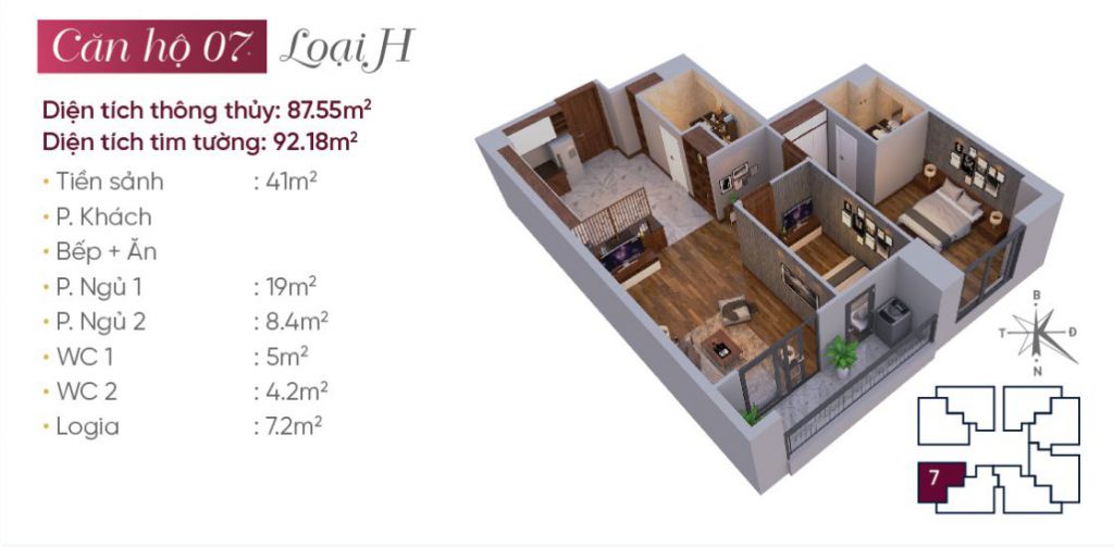thiết kế căn hộ 07 tây hồ golden land