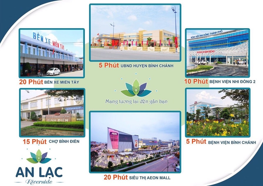 liên kết vùng dự án an lạc riverside