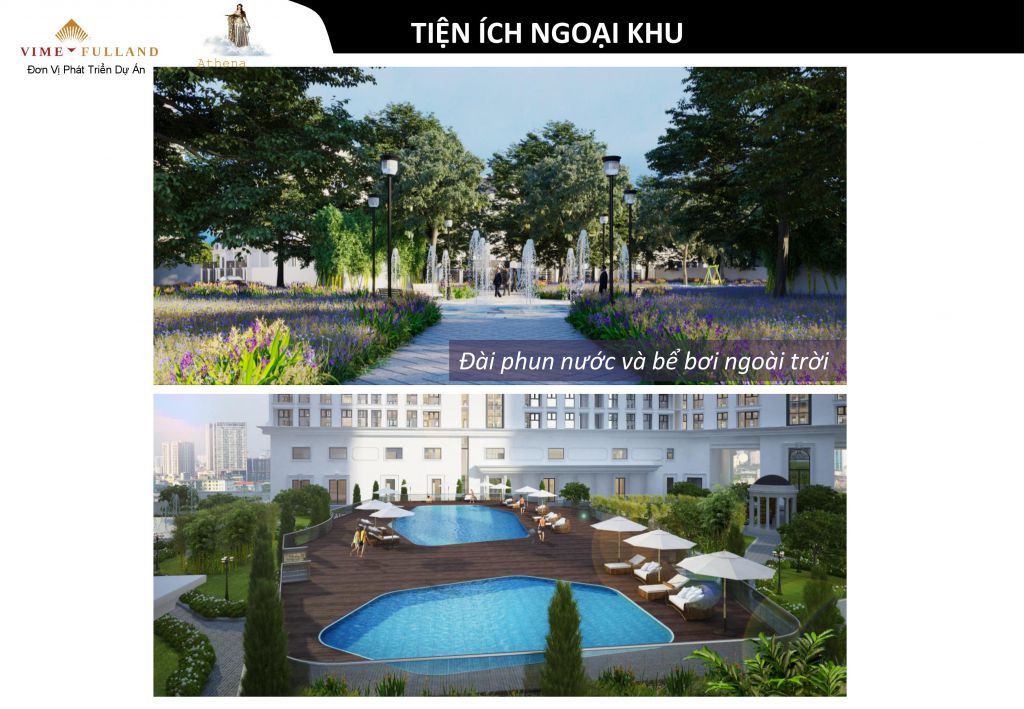 tiện ích dự án athena fulland 