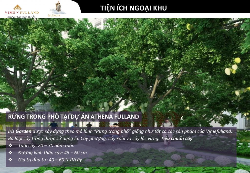 tiện ích dự án athena fulland 