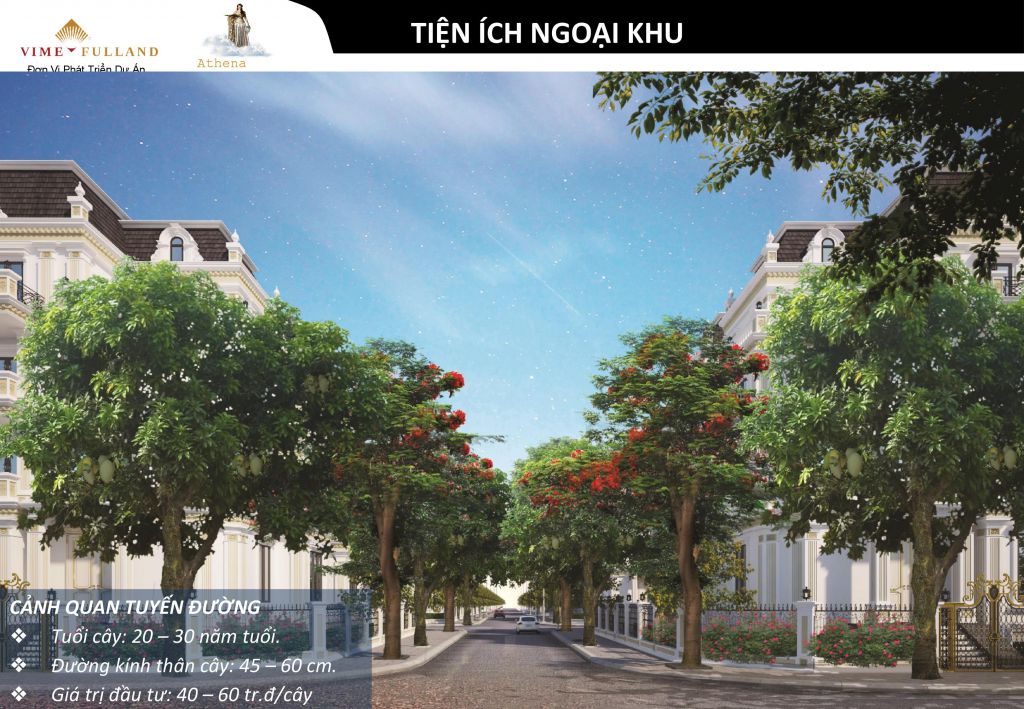 tiện ích dự án athena fulland 