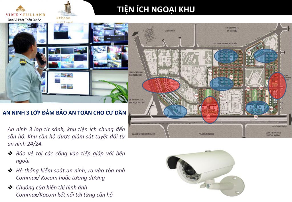 tiện ích dự án athena fulland 
