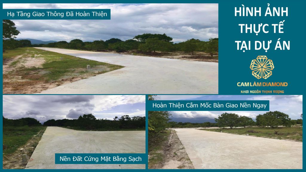 tiến độ dự án cam lâm diamond