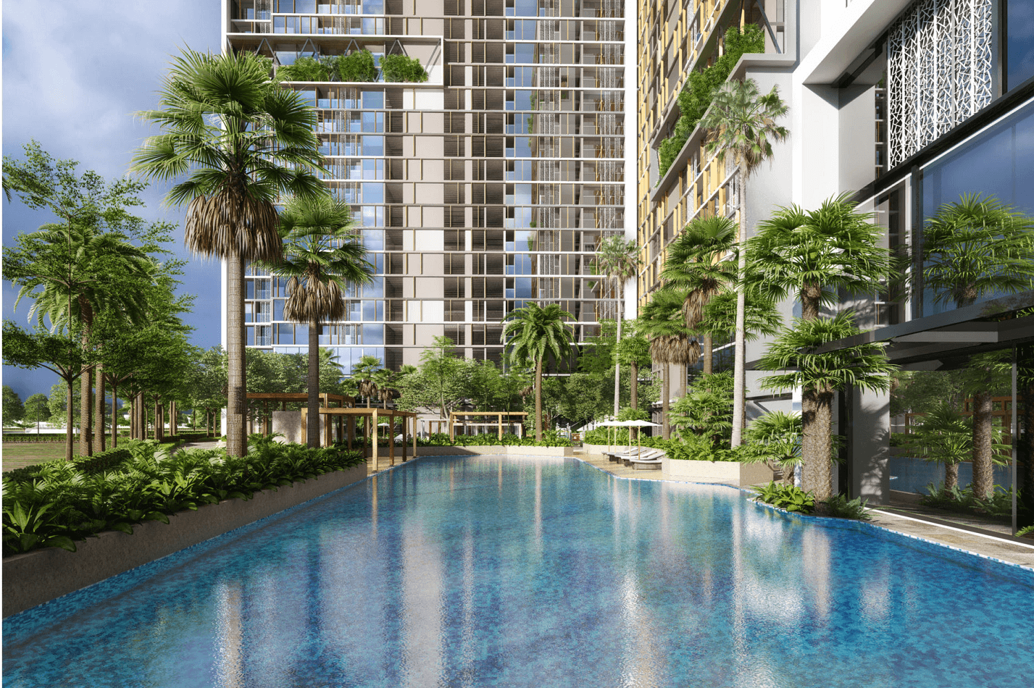 bể bơi dự án