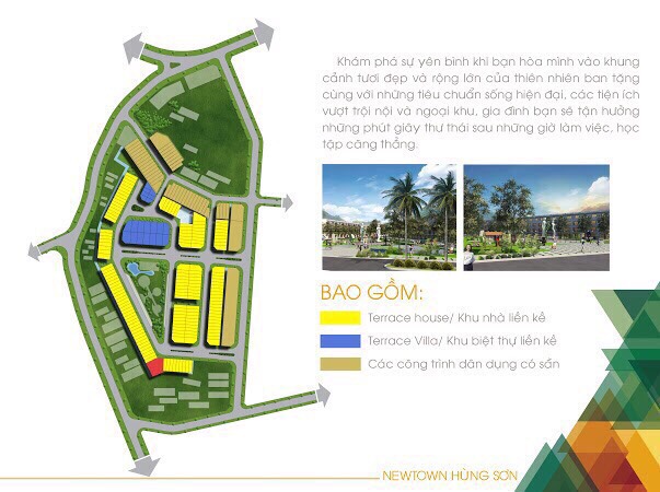 dự án newtown hùng sơn thái nguyên