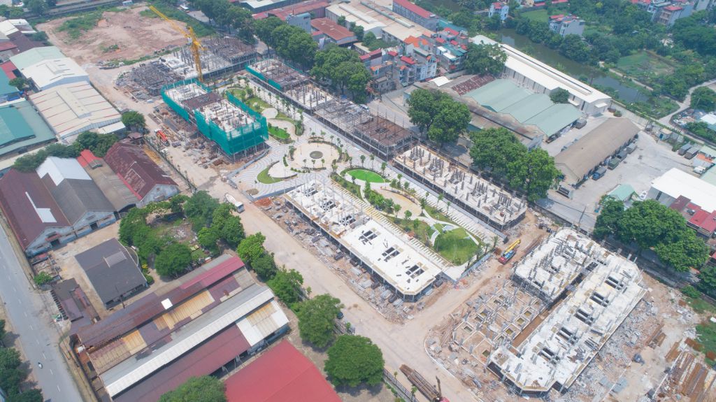 tiến độ dự án bình minh garden